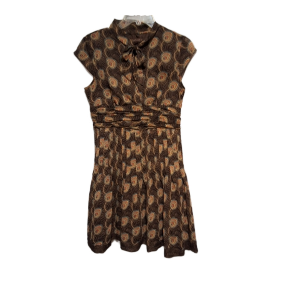 Stand Out in Style with the Chadwick Boho Peacock Feather Dress